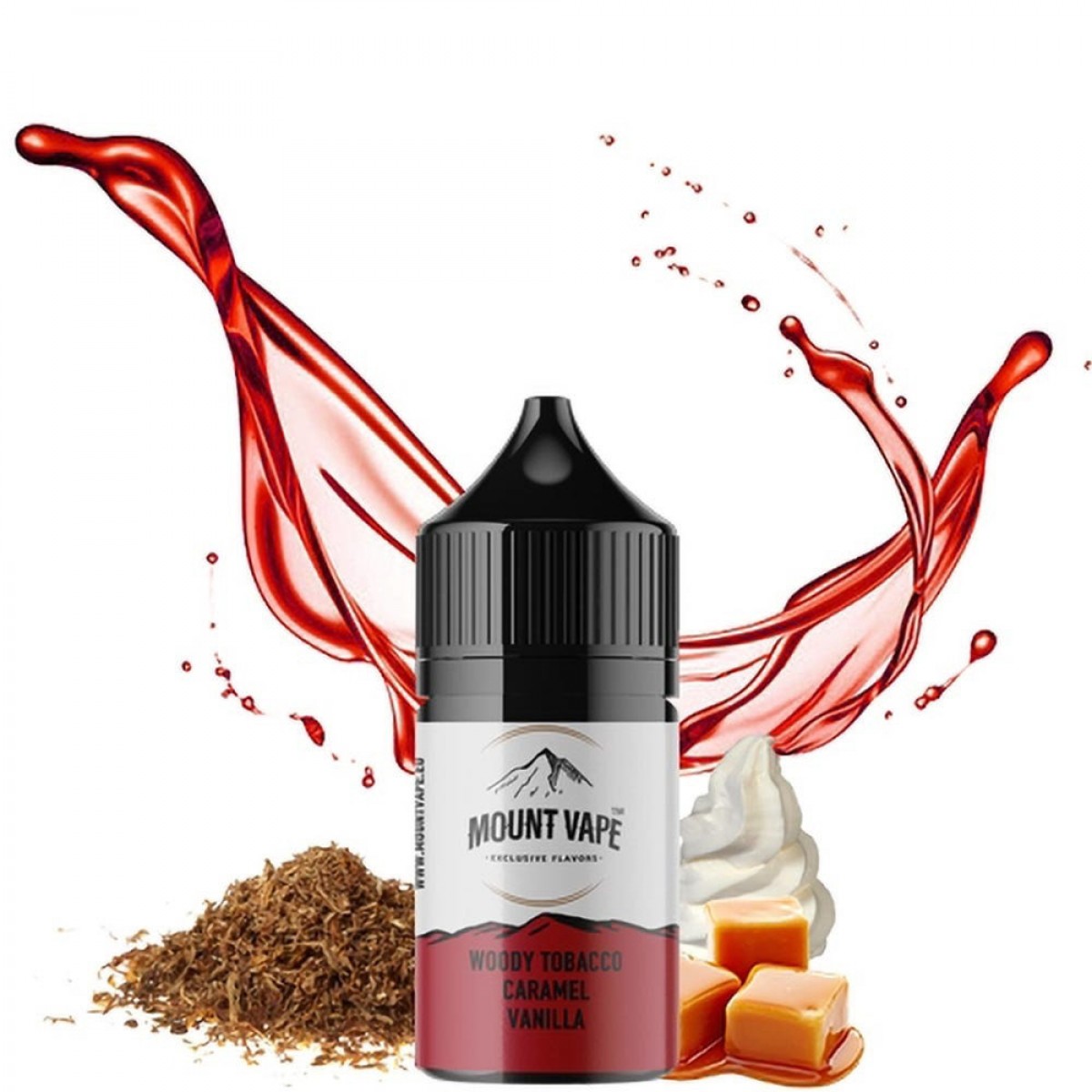 Mount Vape Woody Tobacco Caramel Vanilla 5ml/30ml Mount Vape Woody Tobacco Caramel Vanilla 5ml/30ml